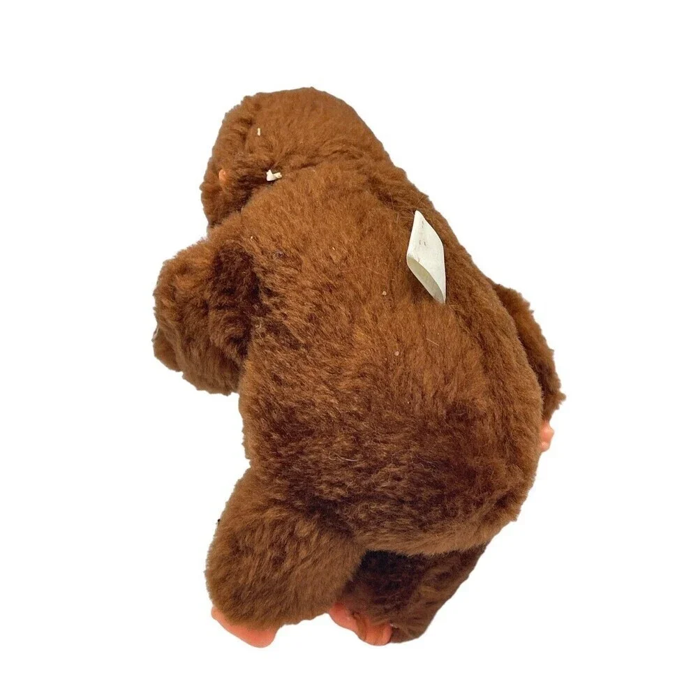 Vintage Gilroy The Gorilla Thumb Sucking Plush Beanie Soft Toy Ape Monkey VGC 5”